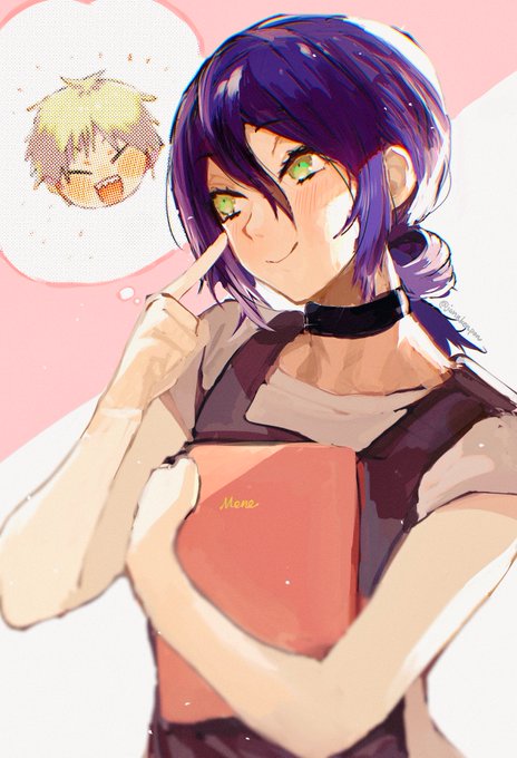 零*様 手描きイラスト.チェンソーマン.レゼ.小色紙.アナログ.ファンアート 零*様 手描きイラスト チェンソーマン レゼ メイド服 小色紙 新作