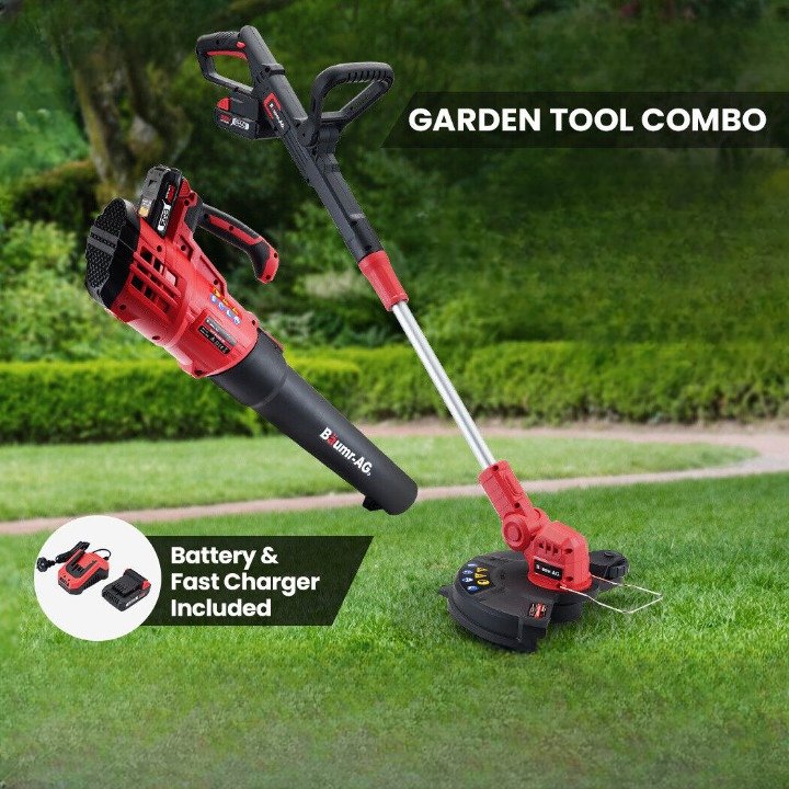 Baumr-AG 20V Cordless Line Trimmer Whipper Snipper Electric Garden