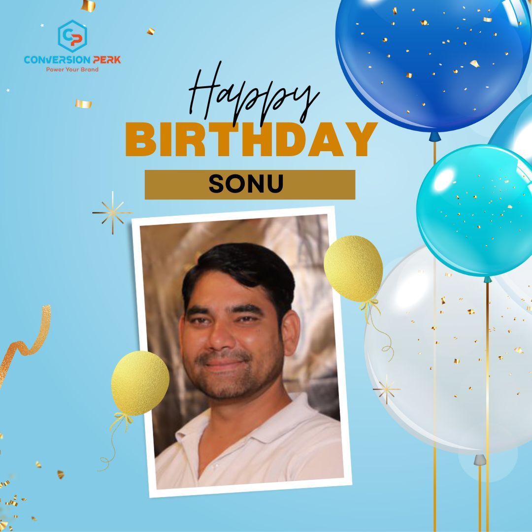 Happy birthday to the wizard behind our amazing web designer! May your day be filled with joy and your year with endless prosperity and happiness. Wishing you a very Happy Birthday Sonu Sharma ! . . . #conversionperk #cpmohali #mohali #cp #PPC #digitalmarketing #employeebirthday