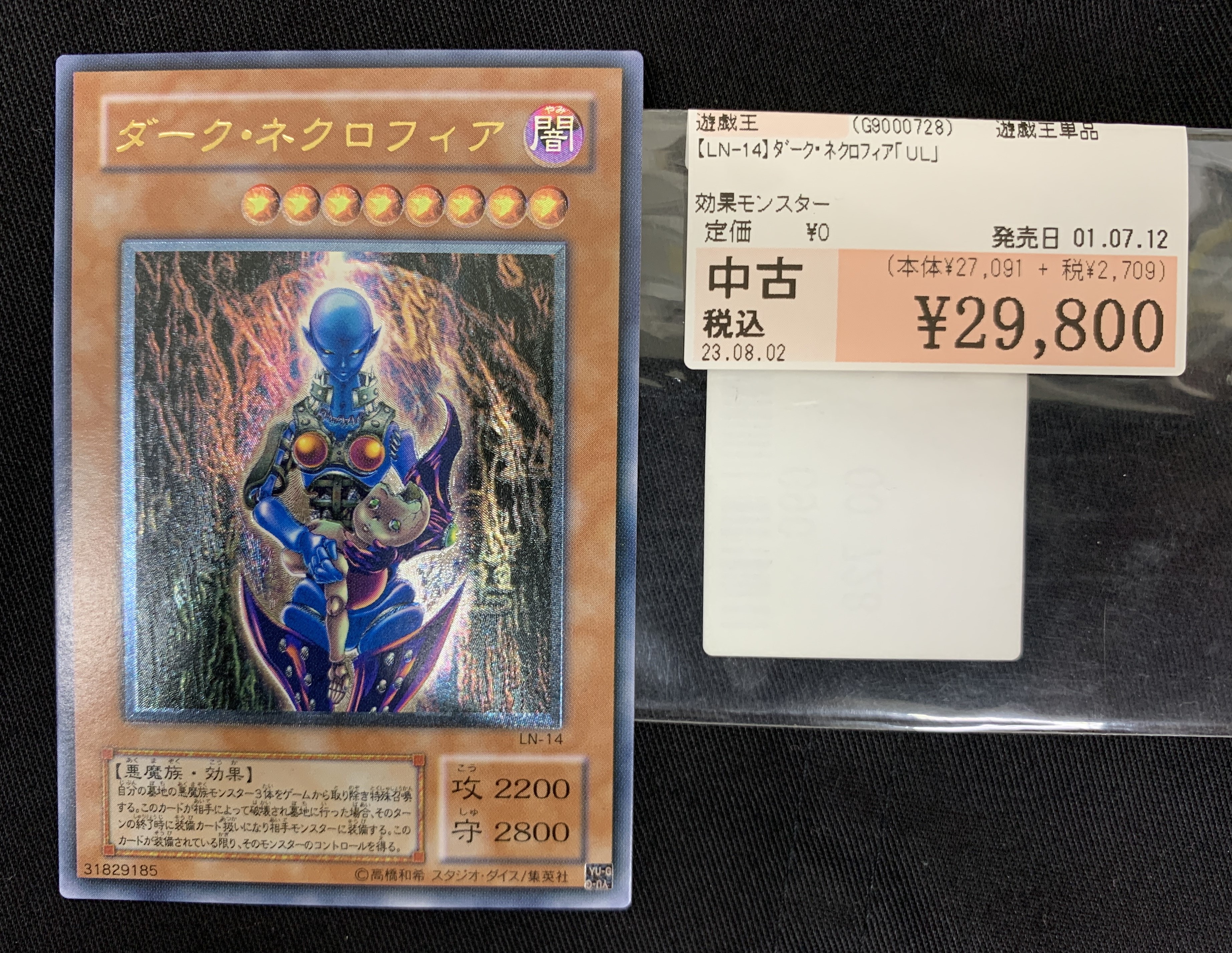 ダークネクロフィア ダーク・ネクロフィア | カード詳細 | 遊戯王ニューロン