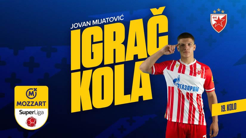Mozzart Bet SuperLiga Srbije  FK Crvena zvezda - FK Javor