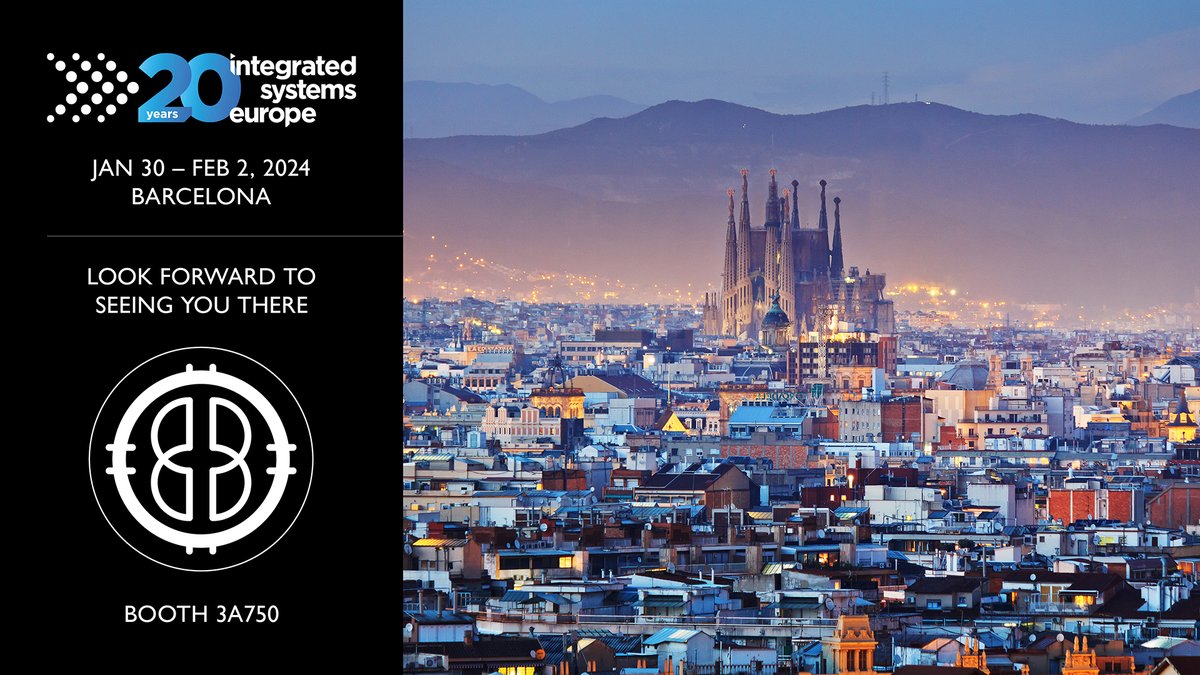The new year kicks off with #ISE2024 #Barcelona, the biggest one yet! We’re excited to be there and would love to catch up with you. Get free entry care of Brompton with our guest pass code: BHLUGL9E 

#BromptonTechnology #LEDprocessing