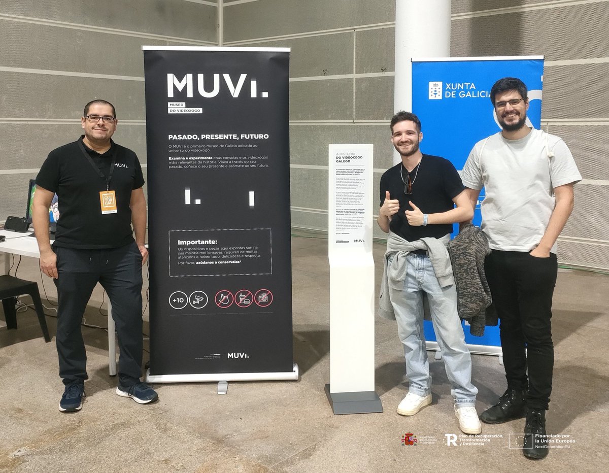 iseltecgames's tweet image. O noso paso polo @culturgal foi marabilloso! Múltiples persoas probaron Avoo, dándonos valoracións moi positivas! Puidemos estar cos nosos amigos do @MuseoVideoxogo.
Agradecemos a @videoxogo_gal a invitación por ter Avoo no seu espazo!