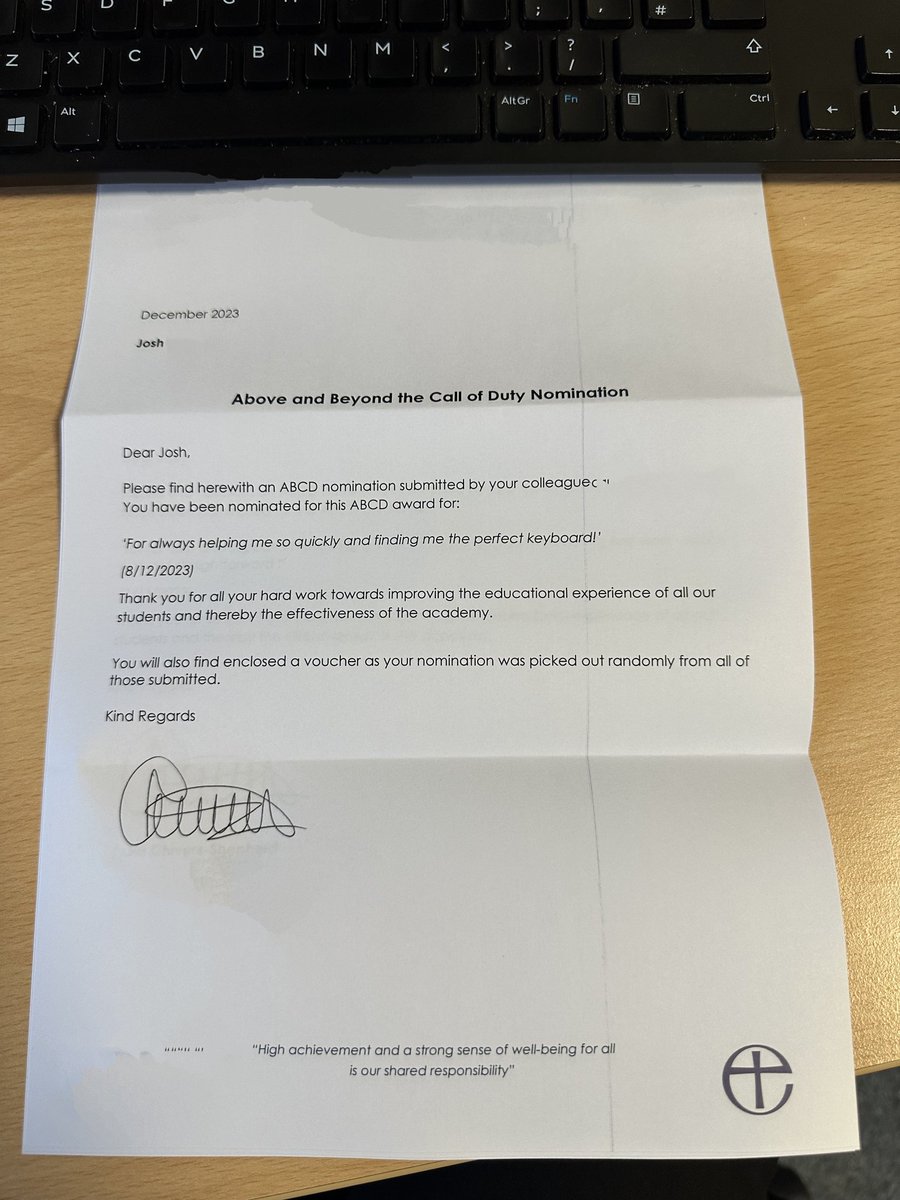 Some amazing feedback and recognition for 2 of the Partnership Education @PEL_ICT Team from colleagues at a Secondary School we have been supporting since September. Any feedback is always appreciated by school staff but especially at this time of year when it's extremely busy…