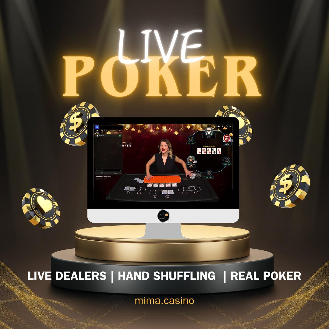 🔥 Shuffle up &amp; win with us! Join our 24/7 live Texas Hold'em action. 

🃏✨ Real dealers, hand-shuffled cards, no RNGs. Pure poker thrill awaits! Ready to deal yourself in?  

mima.casino

 #LivePoker #TexasHoldem #RealPokerExperience #OnlinePoker  #MiMaPoker