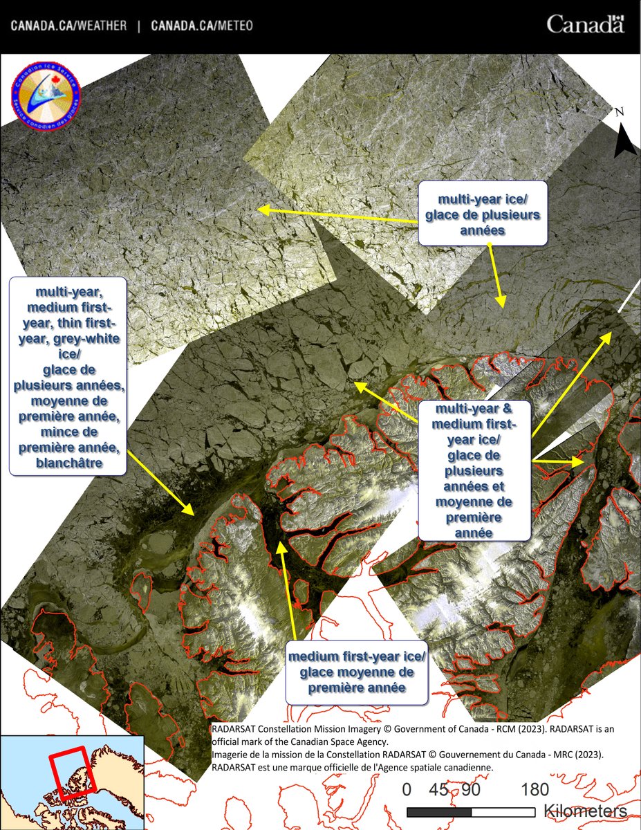 ECCC Canadian Ice Service (@eccc_cis) on Twitter photo Tuvaijuittuq means "the place where ice never melts" in #Inuktitut. Recent RCM #satellite images show some of the oldest and thickest #seaice in the #Arctic Ocean in this culturally, historically and ecologically significant marine protected area. <a href="/environmentca/">Environment Canada</a> <a href="/FishOceansCAN/">Fisheries and Oceans</a> Tuvaijuittuq means "the place where ice never melts" in #Inuktitut. Recent RCM #satellite images show some of the oldest and thickest #seaice in the #Arctic Ocean in this culturally, historically and ecologically significant marine protected area. <a href="/environmentca/">Environment Canada</a> <a href="/FishOceansCAN/">Fisheries and Oceans</a>