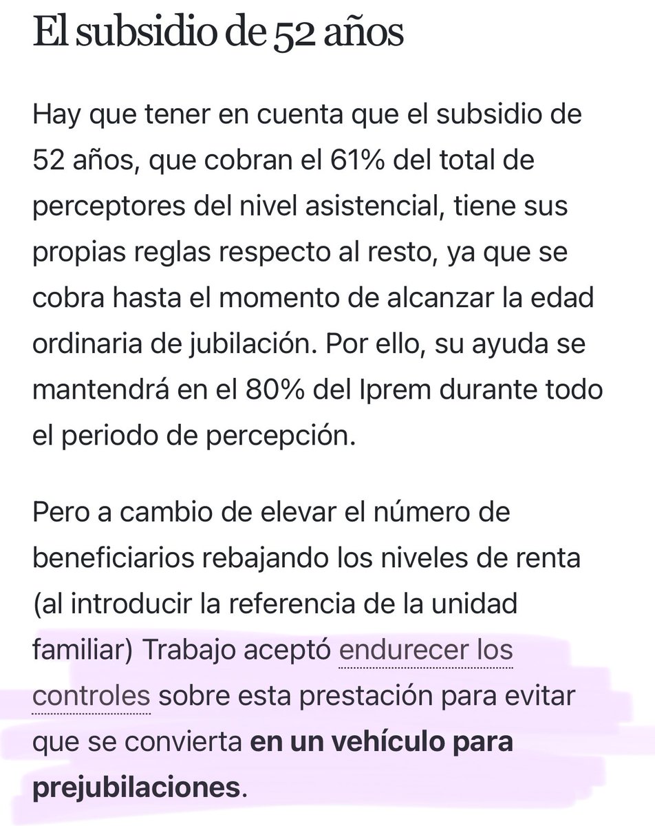 protestona1's tweet photo. Entonces a ver si lo he entendido, ¿el acuerdo al que han llegado @NadiaCalvino y @Yolanda_Diaz_ favorece a mucha gente pero perjudica a los mayores de 52 años…? 

¿Justamente a los que seguro que ya nadie les va a dar trabajo…? https://t.co/C2cdebogTq
