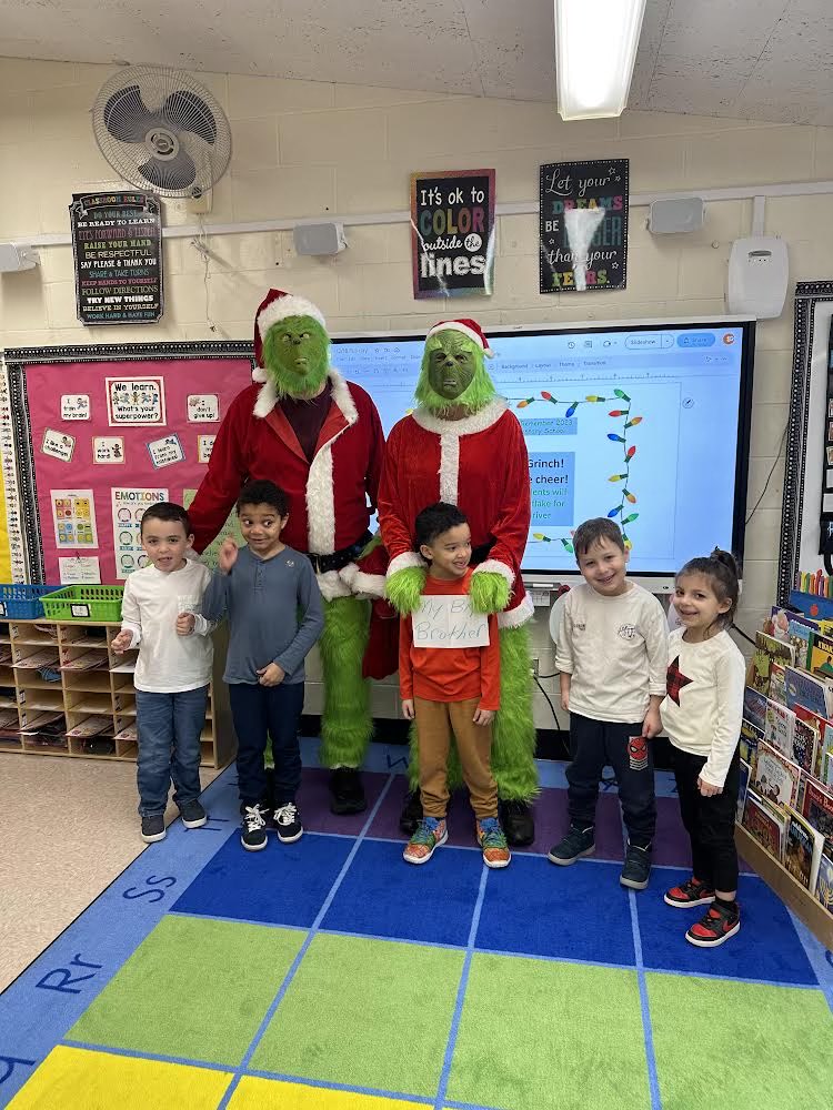 Don’t be a Grinch! Spread some cheer! Thanks to our Mr. Tony and “big brother” Mr. Ken there was lots of laughter and holiday cheer at Dogwood yesterday.