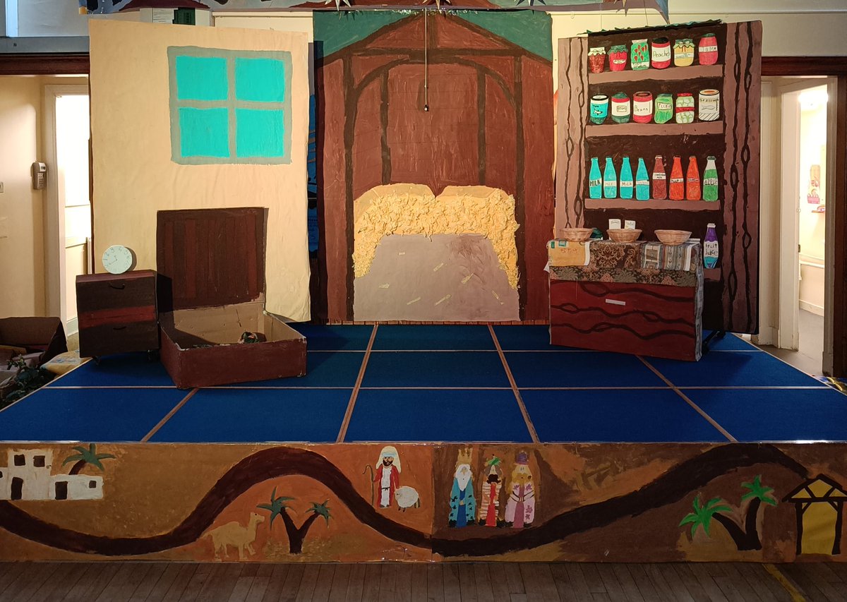 We can't wait to welcome you all to our nativity today! 
If you can, please remember to bring a donation to the local food bank!