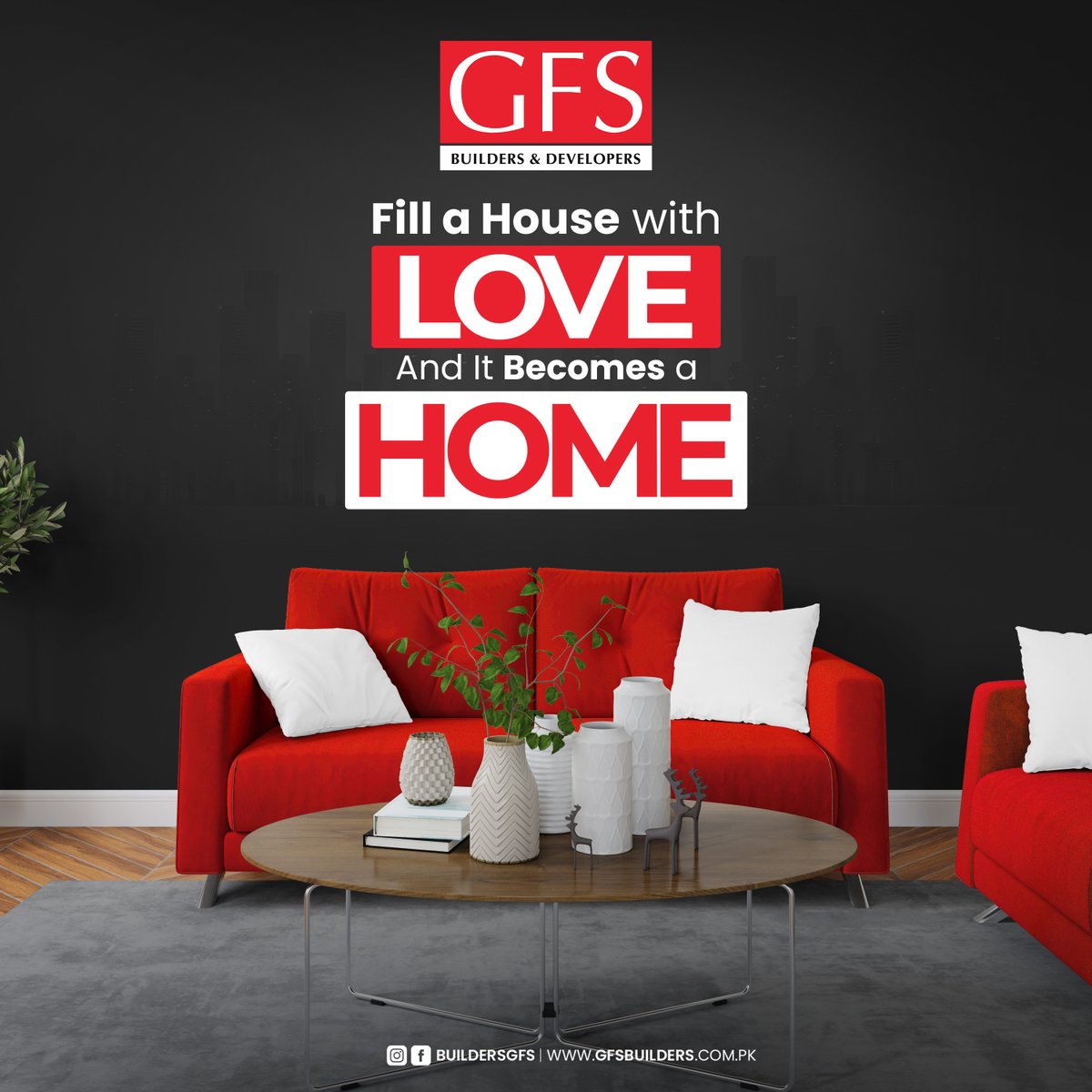 The walls can only make a house but the warmth of affection and love makes it truly a home sweet home. All that comes from the people who dwell with each other in peace and harmony.

#GFS #realestate #property #home #motivation #quotes #ownahouse #realestateinvesting