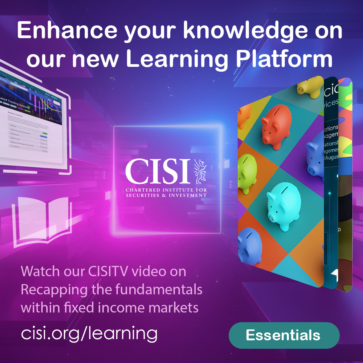 CISI's tweet image. Watch our #CISITV video for an overview of the current economic climate, interest rates and inflation, and how these factors impact fixed income assets: cisi.org/cisiweb2/cisi-… 

#learningplatform #CPD #assetmanagement #incomeassests #interest rates