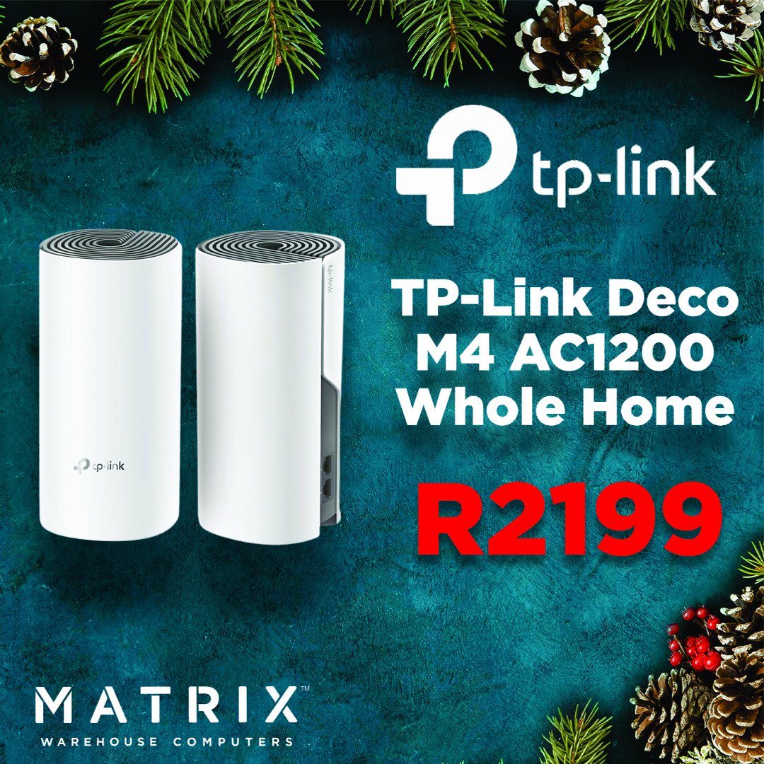 MatrixWarehouse's tweet image. Don’t miss these exceptional TP-Link Deals ! Only at Matrix Warehouse Computers
.
.
.
.
.
#Matrixwarehouse #TPLink #computertech #computersales #computermarketing
#kedezemba