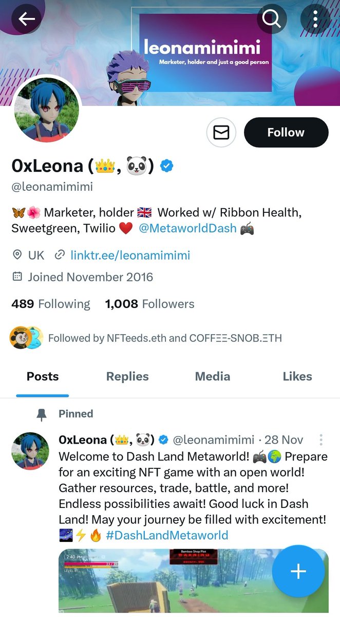 ΞK!W ⬛ Gone fishing see you in 2024 (@ekiwxyz) on Twitter photo More scanners alert <a href="/leonamimimi/">0хLeona (👑, 🐼)</a> is most likely in on it, everything @metaworlddash is a scam, be wary. More scanners alert <a href="/leonamimimi/">0хLeona (👑, 🐼)</a> is most likely in on it, everything @metaworlddash is a scam, be wary.