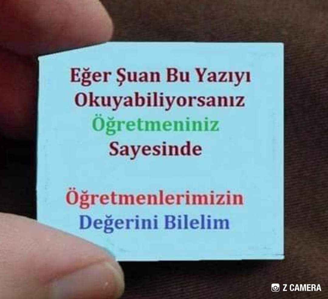 Eğer şuan bu yazıyı okuyabiliyorsanız, öğretmenleriniz sayesinde

Öğretmenlerimizin değerini bilelim

#MülakatsızKanunaOnay