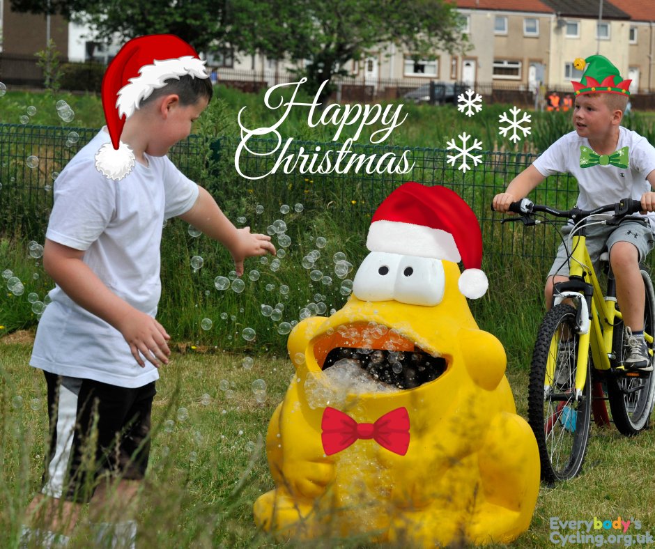 Happy Christmas from everyone at Everybody's Cycling! Our office is closed for the festive break from Friday 22 Dec 2023 and open back up on Tues 2 Jan 2024. Here's to another year of great events encouraging people to #lovecycling