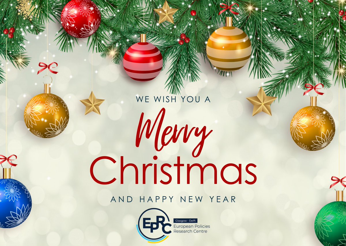 Ho Ho Ho! 🎅 Wishing all our followers a very Merry Christmas! From all at EPRC Glasgow & EPRC Delft😃