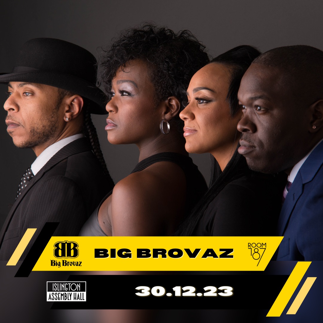 BIG BROVAZ AT #ROOM187 Sat 30 Dec British R&B + Hip-Hop royalty @RealBigBrovaz returns to Room 187 for a special performance at the final event of 2023 🥳 You CANNOT miss this! 🎟 Standard + VIP tickets available via @dicefm orlo.uk/htTFe #hiphop #rnb #karaoke