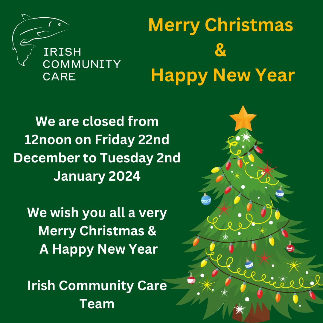⭐️🎄🎅💚☕️ 🔔 We are closed from12noon on Fri 22nd Dec to Tues 2nd Jan 2024 🟩 We wish all our Community Members, Volunteers & Supporters a Merry Christmas & a Happy New Year 🎄 💚 The festive period can be a lonely time. Don't suffer in silence, reach out #Christmas2023