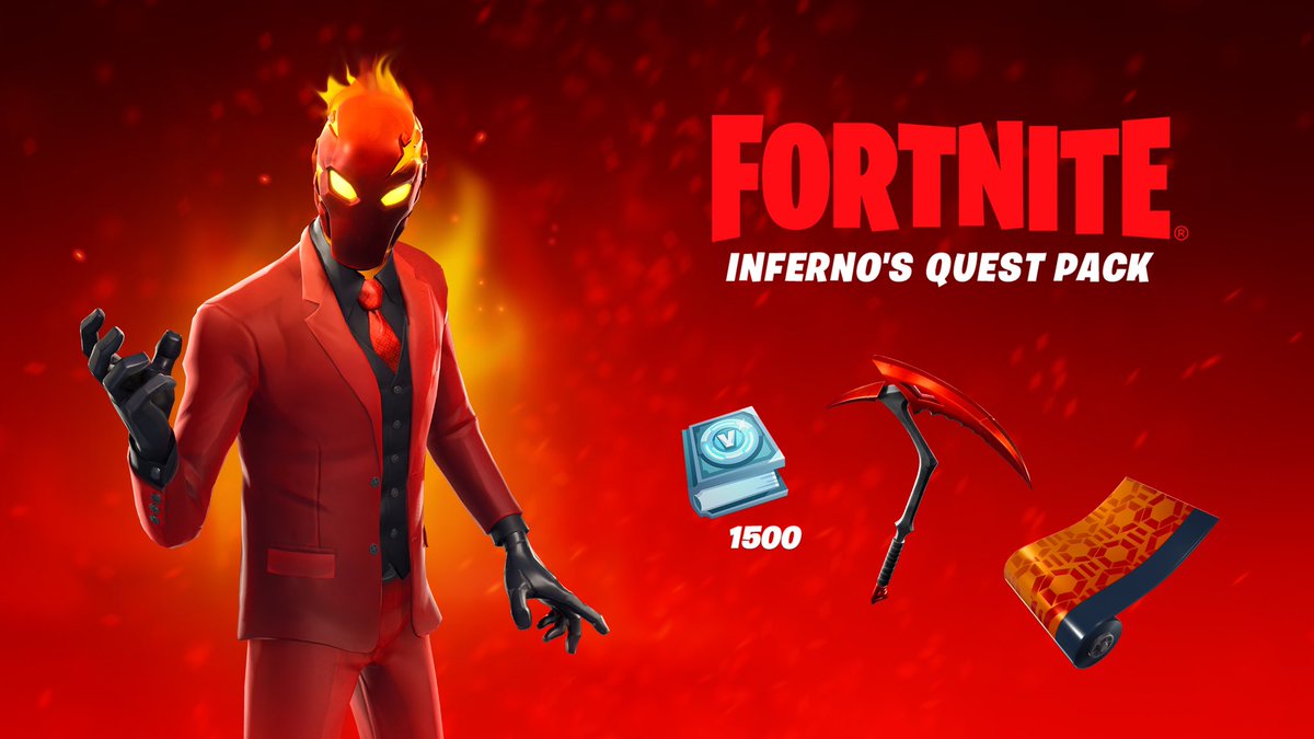Inferno Quest Pack🎁 ❤️Like ♻️Repost 👥Follow me Ends in 12 hours⏳