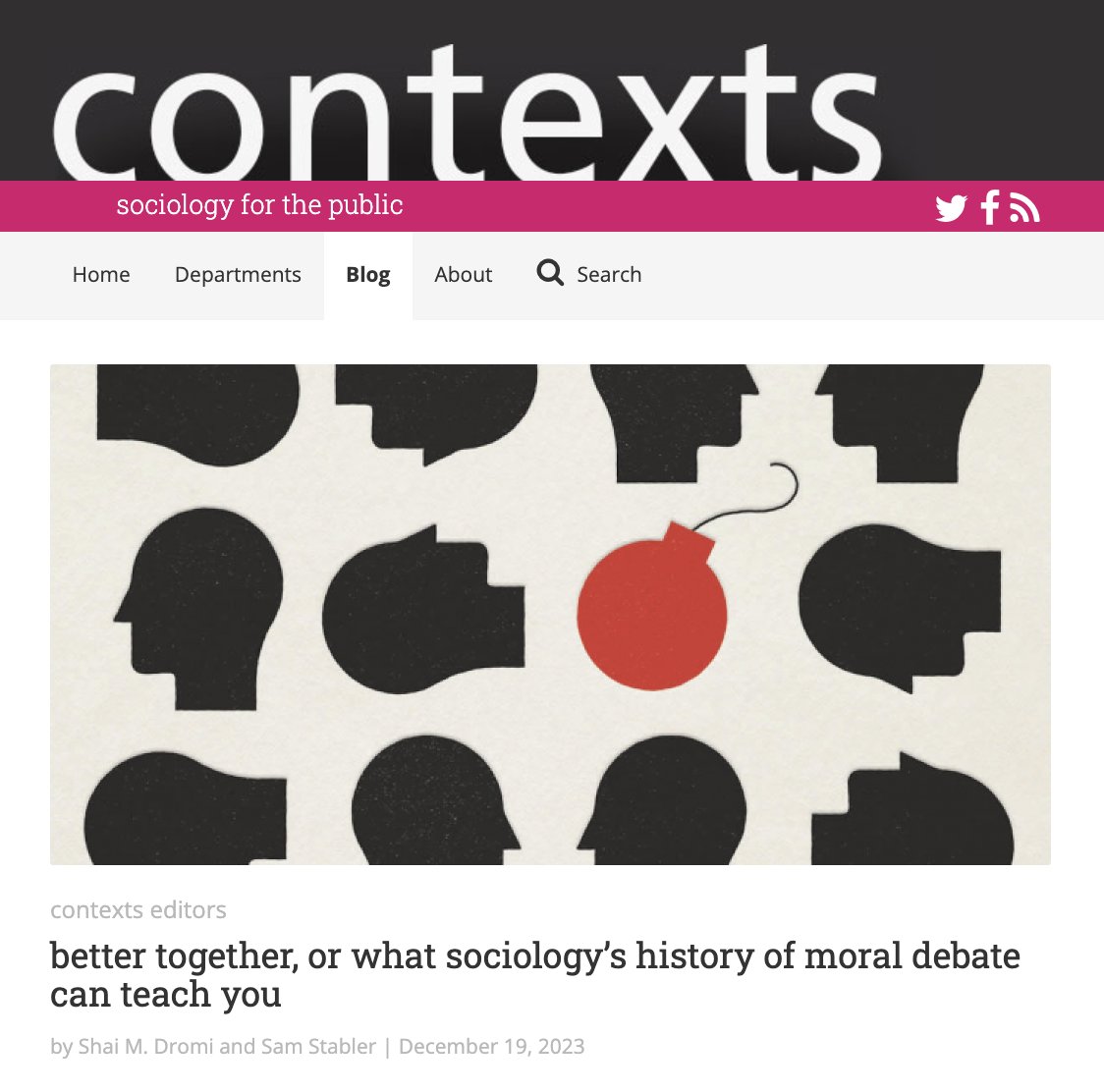 Thanks for writing, @DromiShai & @heavenwasblue !

Check out their latest post for the @contextsmag blog ➡️contexts.org/blog/better-to…

@HarvardSoc @HarvardCulture @CUNY @AMSS_Section