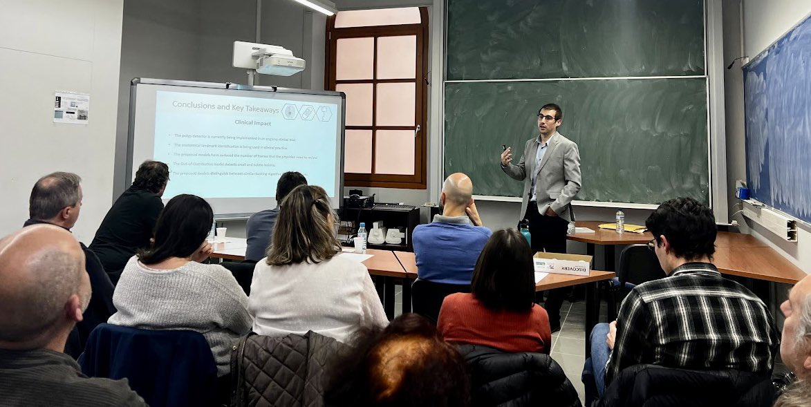 #RecercaMatesInfoUB | Donem l'enhorabona a Pablo Laiz Treceño, qui  ha defensat amb èxit la seva tesi doctoral titulada “Deep Learning-based Solutions to Improve Diagnosis in Wireless Capsule Endoscopy”.