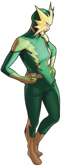 GhostTaskmaster's tweet image. One of the sweetest and kindest people I've ever met, @ElectrigalSix, just so happens to be a villain.

Though I still look to atone for my past, I will protect her at all costs...because she would do the same for me.