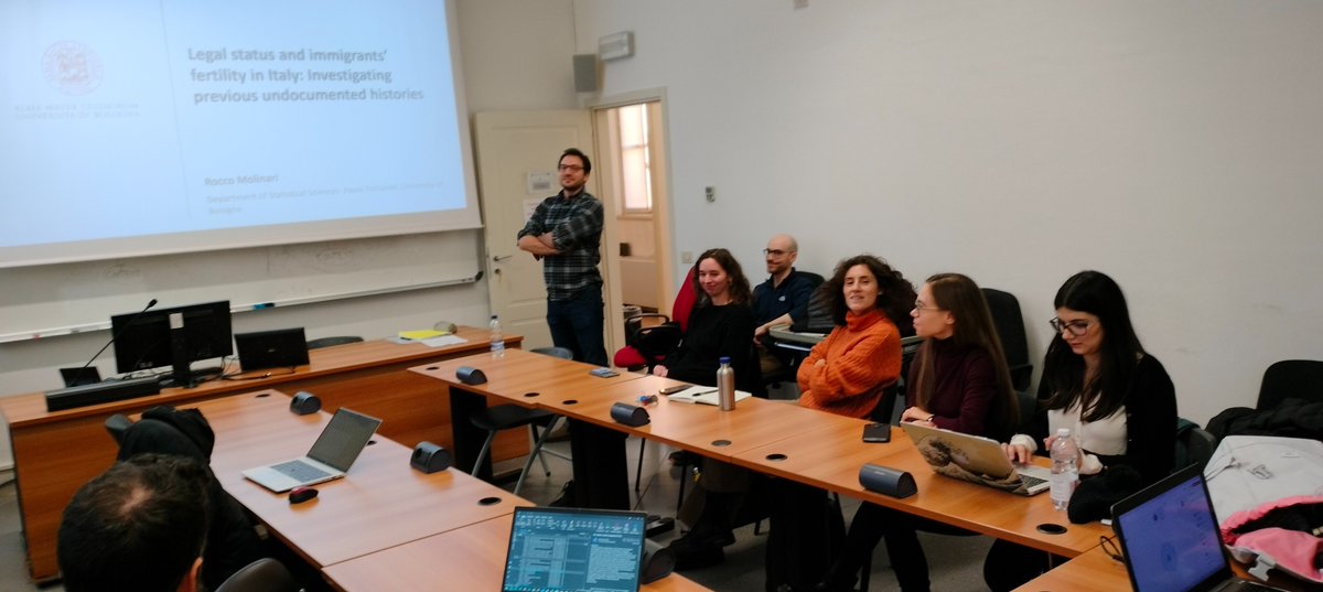GESI_project (@gesi_project) on Twitter photo At #GESI_SocioDemoSeminar we are now attending the intriguing presentation by <a href="/RoccoMolinari/">roccomolinari</a> on #Irregular_migration and #fertility At #GESI_SocioDemoSeminar we are now attending the intriguing presentation by <a href="/RoccoMolinari/">roccomolinari</a> on #Irregular_migration and #fertility