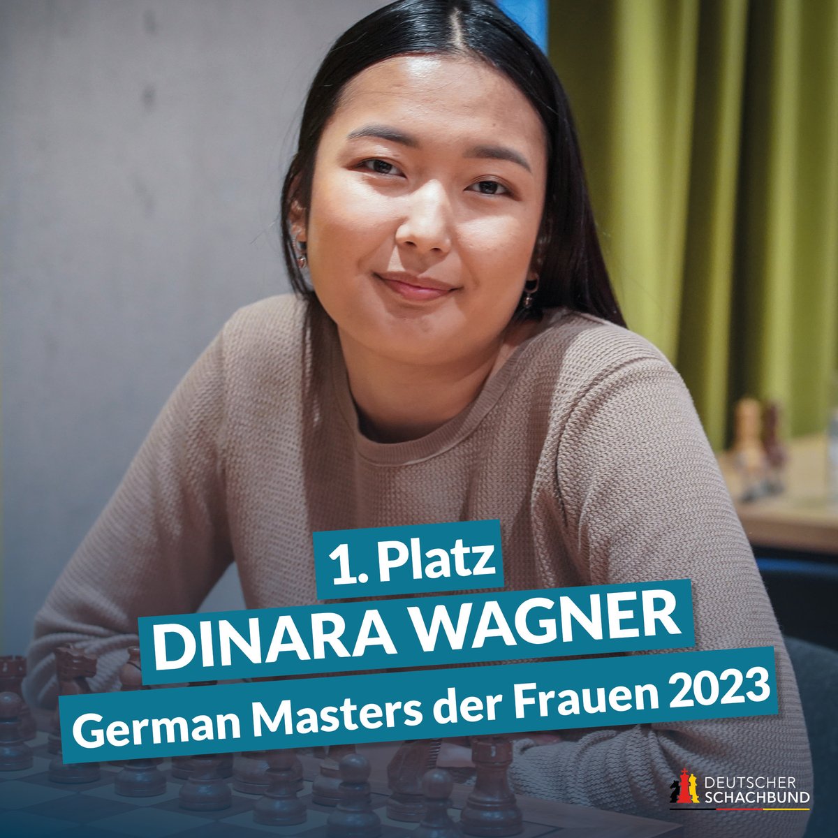 Wagner-Festspiele in Rosenheim. Dinara Wagner und Dennis Wagner sind unsere #GermanMasters-Champions!
Hat es das vorher im Schach schon einmal gegeben, dass ein Ehepaar beide Meisterschaften gewinnt? Eine Wahnsinnsleistung von beiden, herzlichen Glückwunsch!