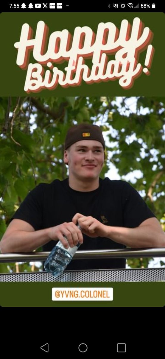 Happy birthday miles!!! 🎂