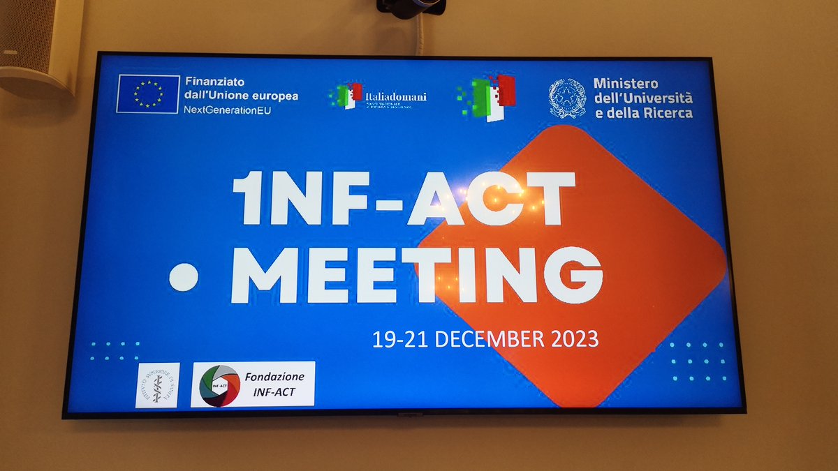 fornerislab's tweet image. The 1NF-ACT meeting has started... @fondaz_inf_act @istsupsan @unipv @CNRsocial_