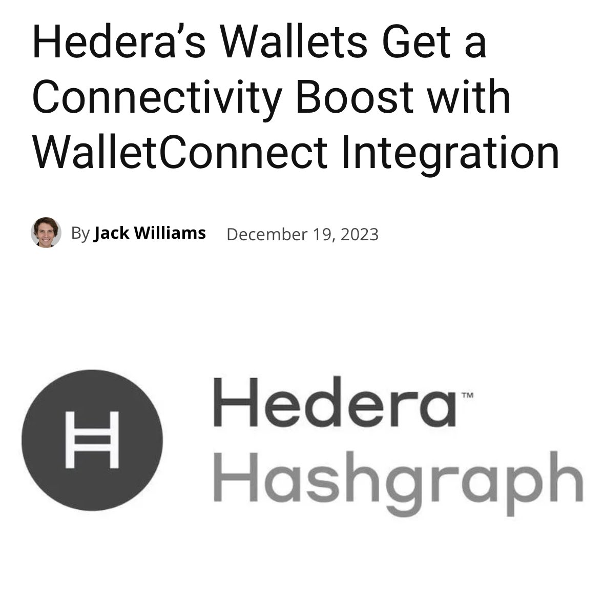 Bravo to the @hedera community for making this happen. #collaborationwins