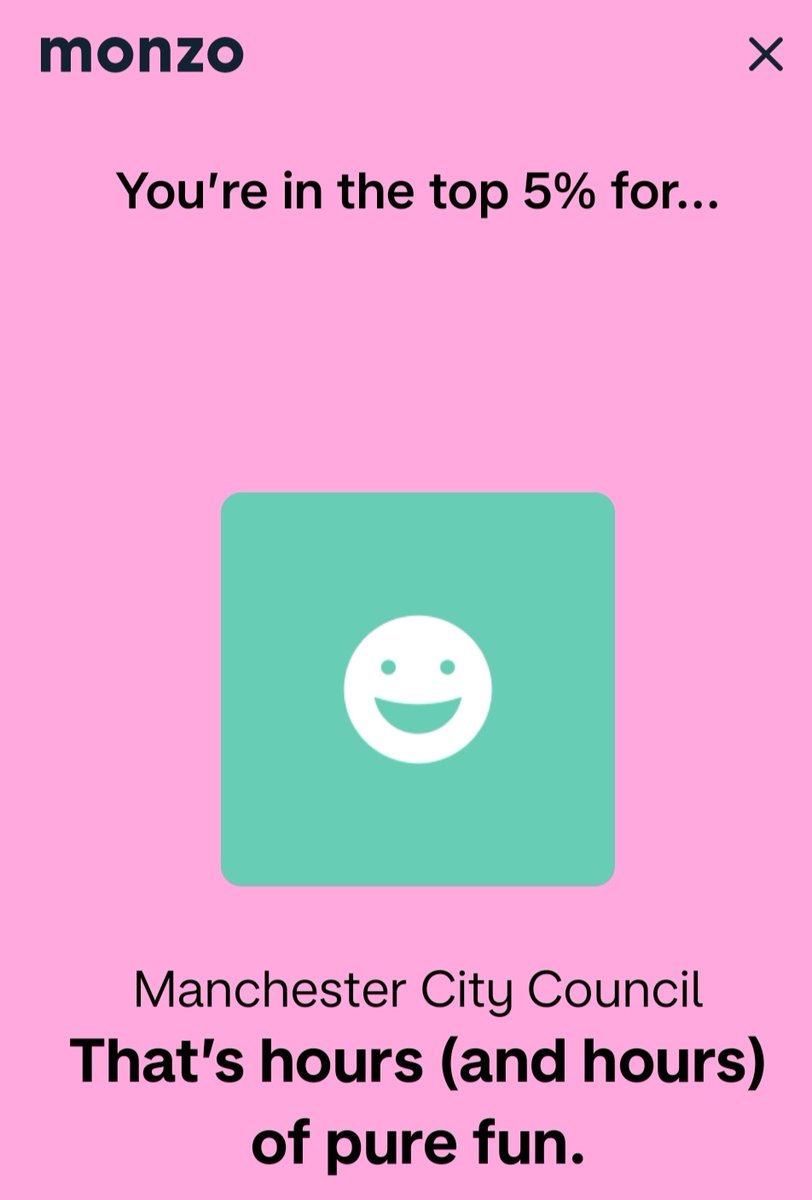 Mikey_DAmbra's tweet image. According to @monzo, I spend that much time in @ManCityCouncil Town Hall, that Central @MancLibraries cafe should name a menu item after me. The &apos;D&apos;Ambra Panini&quot; does have a nice ring to it. What d&apos;you reckon @mcr_central? #hoursoffun