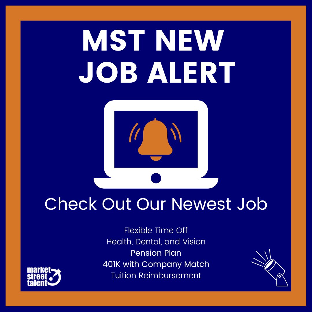#NewJob alert! Check out this BI & Data Warehouse Architect job! #businessintelligence #dataarchitect #jobs #hiring #hybridwork #MSTgetsIT   marketstreettalent.com/hubfs/career-p…
