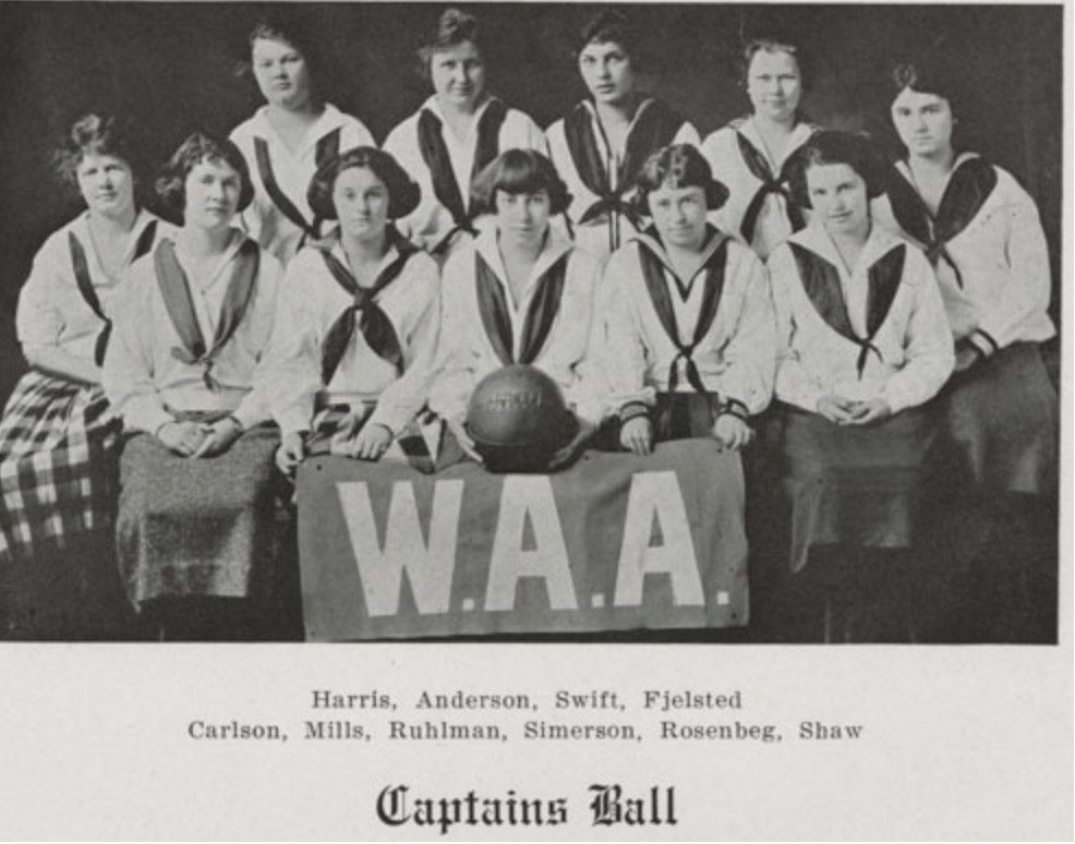 UWW_Library's tweet image. In 1896, women from the State Normal School (now UW-Whitewater) established the Ladies Athletic Association to “further the interests of athletics.” They established a formal association and constitution.

Read more on the Warhawk Almanac Blog! blogs.uww.edu/library/archiv…