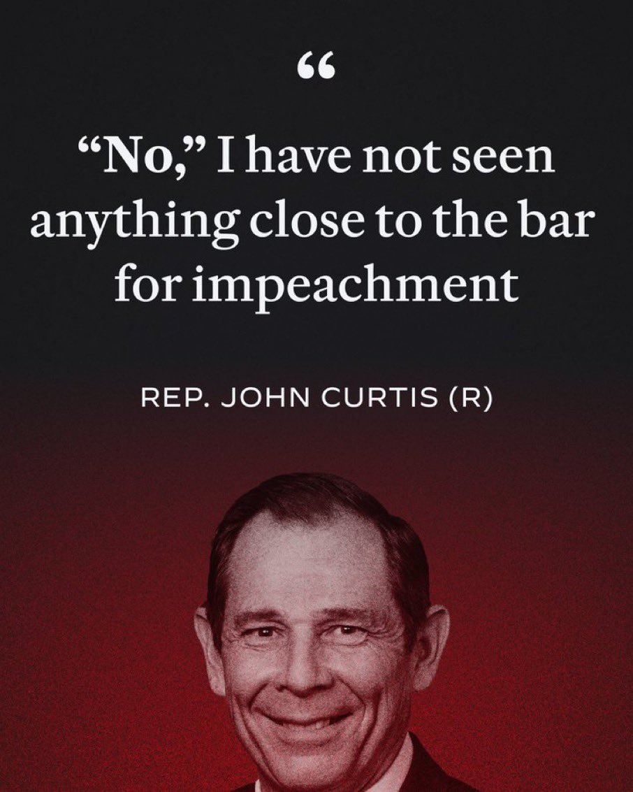 Neither has anyone else, John. Every bit of info put out by the sham investigation has proved laughable. Yet Curtis voted to keep the 🤡 show going. Republicans have proved so inept at governing they need to keep the base entertained. #DemCast #DemVoice1 #wtpBLUE