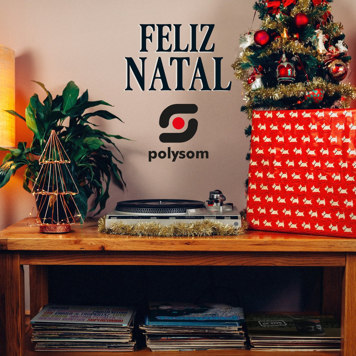 Que o seu natal seja recheado de discos de vinil!
A Polysom deseja um feliz natal a todos 🎄🎅