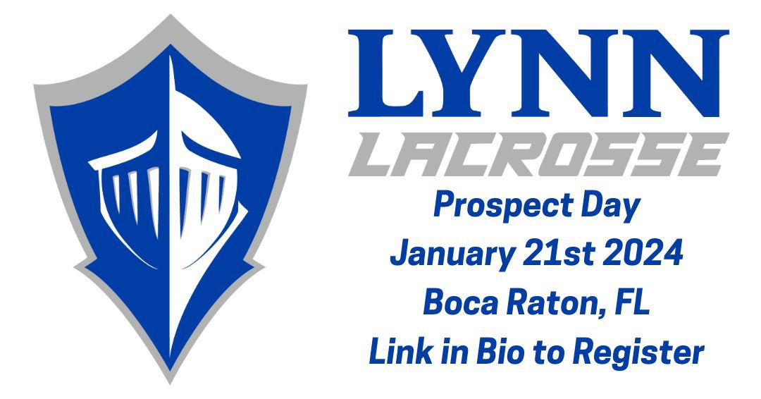 We are back on campus and looking for Future Fighting Knights in January! Link in bio to register.  Let’s see if you have what it takes wear the Blue &amp; White. Tropicallacrosse.com/shop/EVENT
