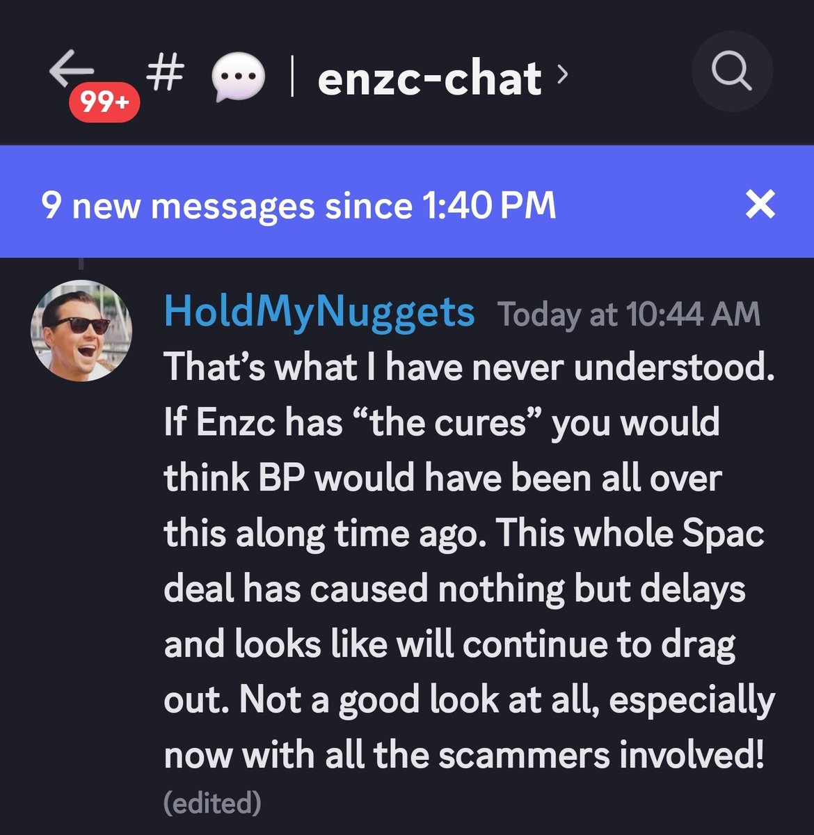 GodFrauderCap's tweet image. In private $ENZC is bearish in the Discord.
On x , they will try to sell you that all is fine like that fire meme . Believe it or not folks but the grand awakening has BEGUN. DO NOT BELIEVE THEIR PUBLIC LIES TO SAVE THEIR FAILED INVESTMENT