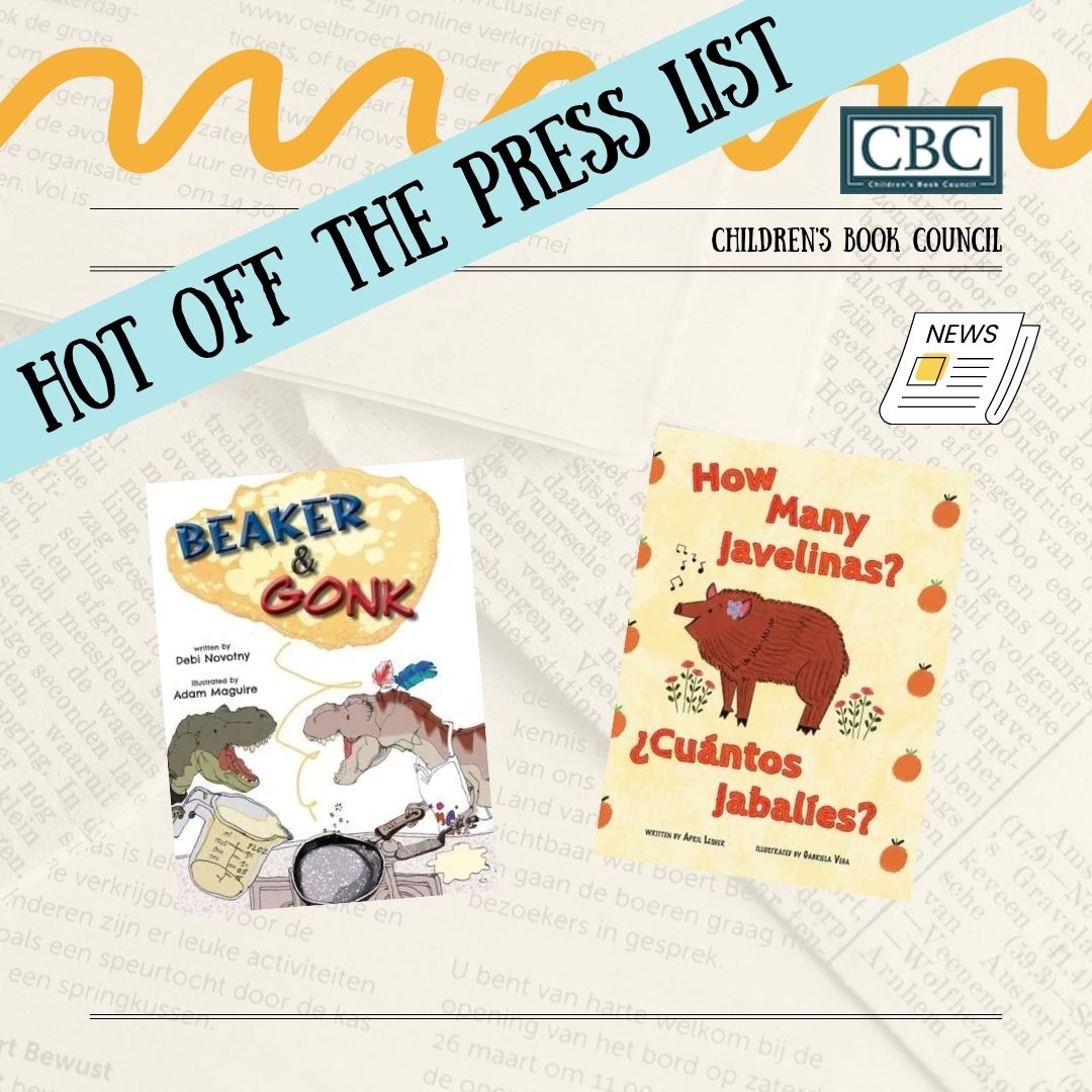 Looking for a new read?  Check out these amazing books @CBCBook’s Hot Off the Press roundup!  Beaker and Gonk How Many Javelinas? Cuantos Jabelies? Go to bit.ly/1dCTqYI for the full list! Thanks, CBC!! @NovotnyDebi #kidlit #ReadingList #cbchotp