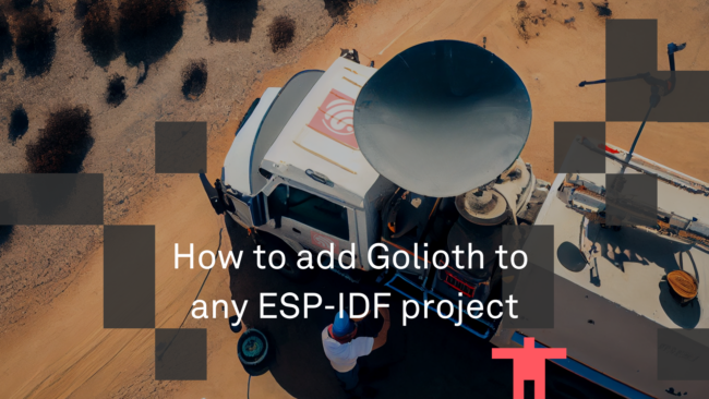 Add #Golioth as a component in your build, enabling it in the CMake and Kconfig files, and start using the API functions using an ESP32 development board! We built Golioth to make IoT design easier for firmware developers. Learn More: glth.io/3RTgFqL @EspressifSystem