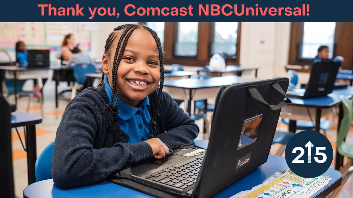 We have an exciting new $500K partnership with @Comcast NBCUniversal aimed at accelerate academic outcomes for Black &amp; Hispanic/Latinx students &amp; to build a diverse teacher workforce through the #PhiladelphiaTalentCoaliton.

Learn more: bit.ly/Comcast500KAwa…

#PHLed