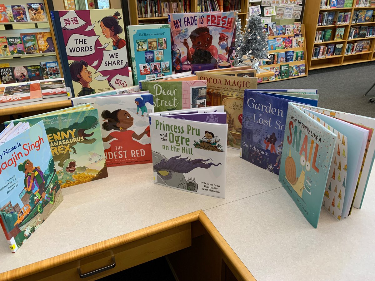Received a wonderful Christmas gift of all 10 Blue Spruce Books. Huge thanks to Ms.Wood and team from our board office. All processed and can’t wait to read to our students.
#wcdsbawesome
@ForestofReading