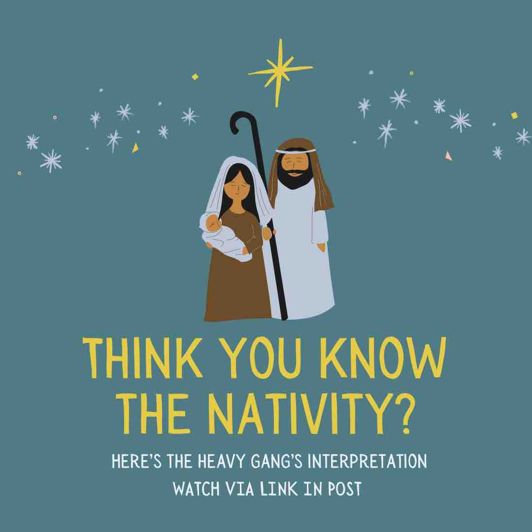 Think you know the story of the Nativity? Well watch as the Heavy Gang give us their interpretation of the famous Nativity Story 🎄👉 youtu.be/GG6D2ORd0Yc