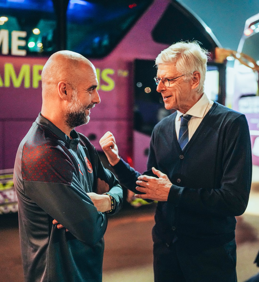 SportyBet's tweet image. Pep 🤝 Arsene

#CWC2023 #FIFACWC #tuesdayvibe