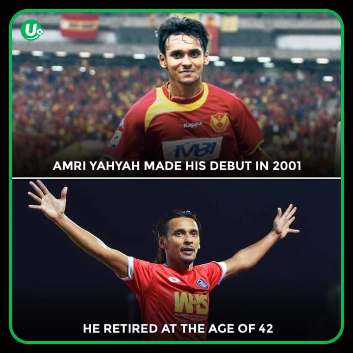 ZikriZol's tweet photo. Amri Yahyah has retired at the age of 42. 🔚🇲🇾 

🏃‍♂️ 692 apps
⚽186 goals
🏆 19 trophies

Bow down to the legend. 🫡 

#Ufootball #AmriYahyah #LigaSuper2023 #DemiLigaKita https://t.co/7Ug1cIRLtJ