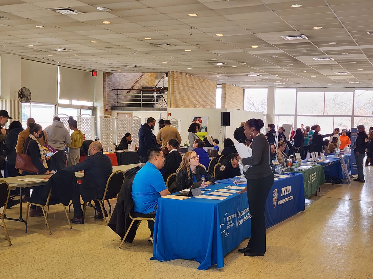 Our Civil Service Career Fair at BCC is in full swing, with hundreds of job seekers connecting with government agencies. It's on until 4 pm, so come discover your path in public service! Spread the word to friends & family seeking rewarding careers.