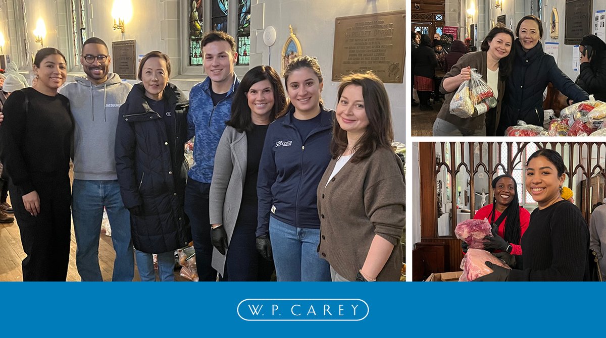 WPC employees joined <a href="/DWDCnyc/">DWDC</a> to support its holiday food distribution program and provide meals for NYC families in need! #DoingGoodWhileDoingWell