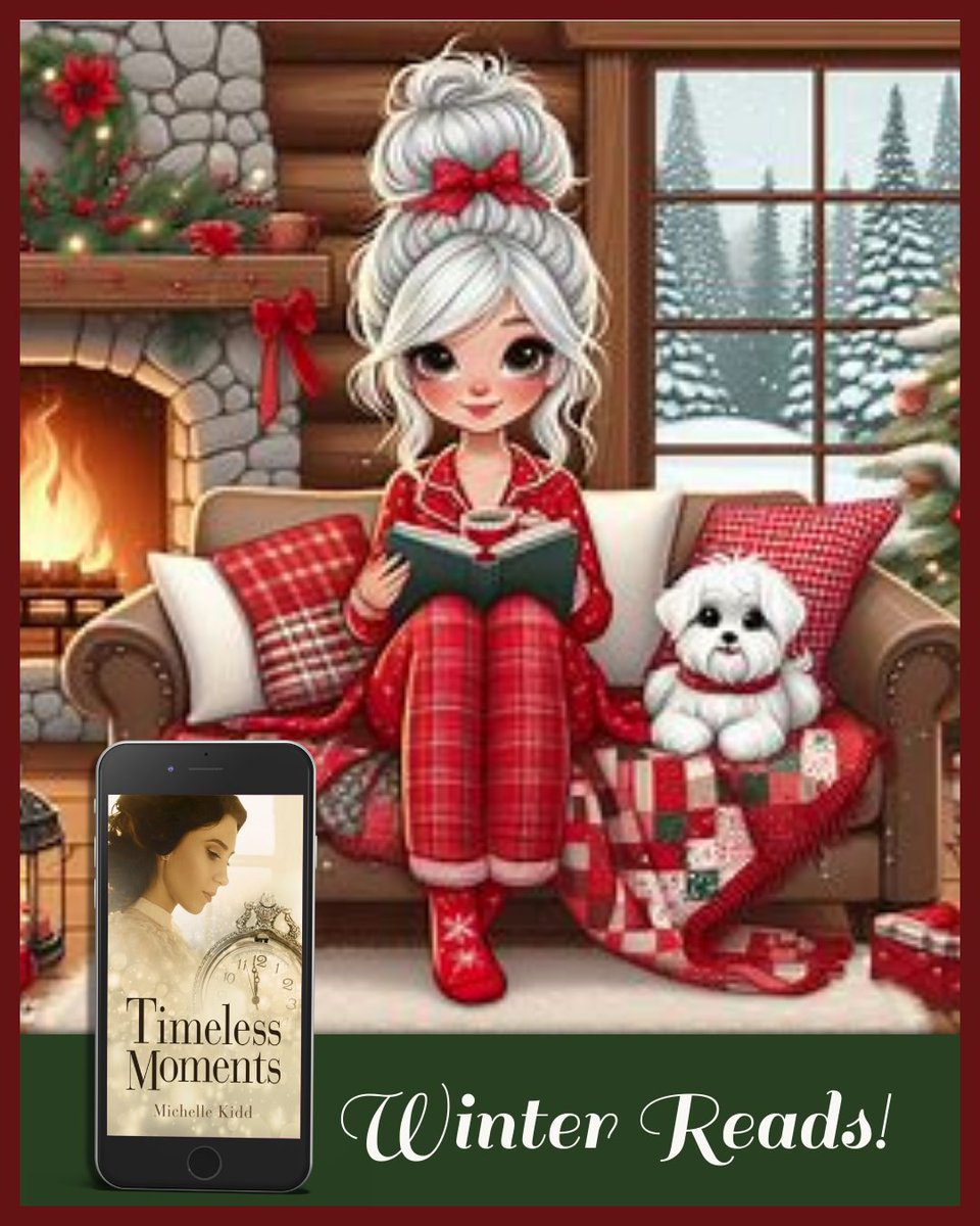 MichelleKidd67's tweet image. 🎁🎄🎁Enjoy some downtime this Christmas with a book and your favorite mug of cheer! Timeless Moments is available for $3.99. #timetravel #mystery
amazon.com/Timeless-Momen…