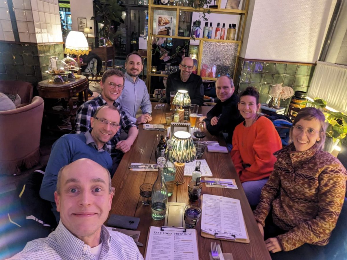 Ute Hellmich (@hellmichgroup) on Twitter photo Wonderful dinner with our favorite kind of guests, those that ❤️ protein structure, function & dynamics! Wondeful having <a href="/JeskoKoehnke/">Jesko Koehnke</a> in Jena!
<a href="/LuziaGyr/">Luzia Gyr</a> <a href="/PStallforth/">Pierre Stallforth</a> <a href="/MLakeme/">Markus Lakemeyer</a> <a href="/KriesLab/">KriesLab</a> @c_hertweck <a href="/microverse_exc/">Balance of the Microverse</a> <a href="/LeibnizHKI/">Leibniz-HKI</a> <a href="/profillinie/">LIFE Profillinie</a> Wonderful dinner with our favorite kind of guests, those that ❤️ protein structure, function & dynamics! Wondeful having <a href="/JeskoKoehnke/">Jesko Koehnke</a> in Jena!
<a href="/LuziaGyr/">Luzia Gyr</a> <a href="/PStallforth/">Pierre Stallforth</a> <a href="/MLakeme/">Markus Lakemeyer</a> <a href="/KriesLab/">KriesLab</a> @c_hertweck <a href="/microverse_exc/">Balance of the Microverse</a> <a href="/LeibnizHKI/">Leibniz-HKI</a> <a href="/profillinie/">LIFE Profillinie</a>