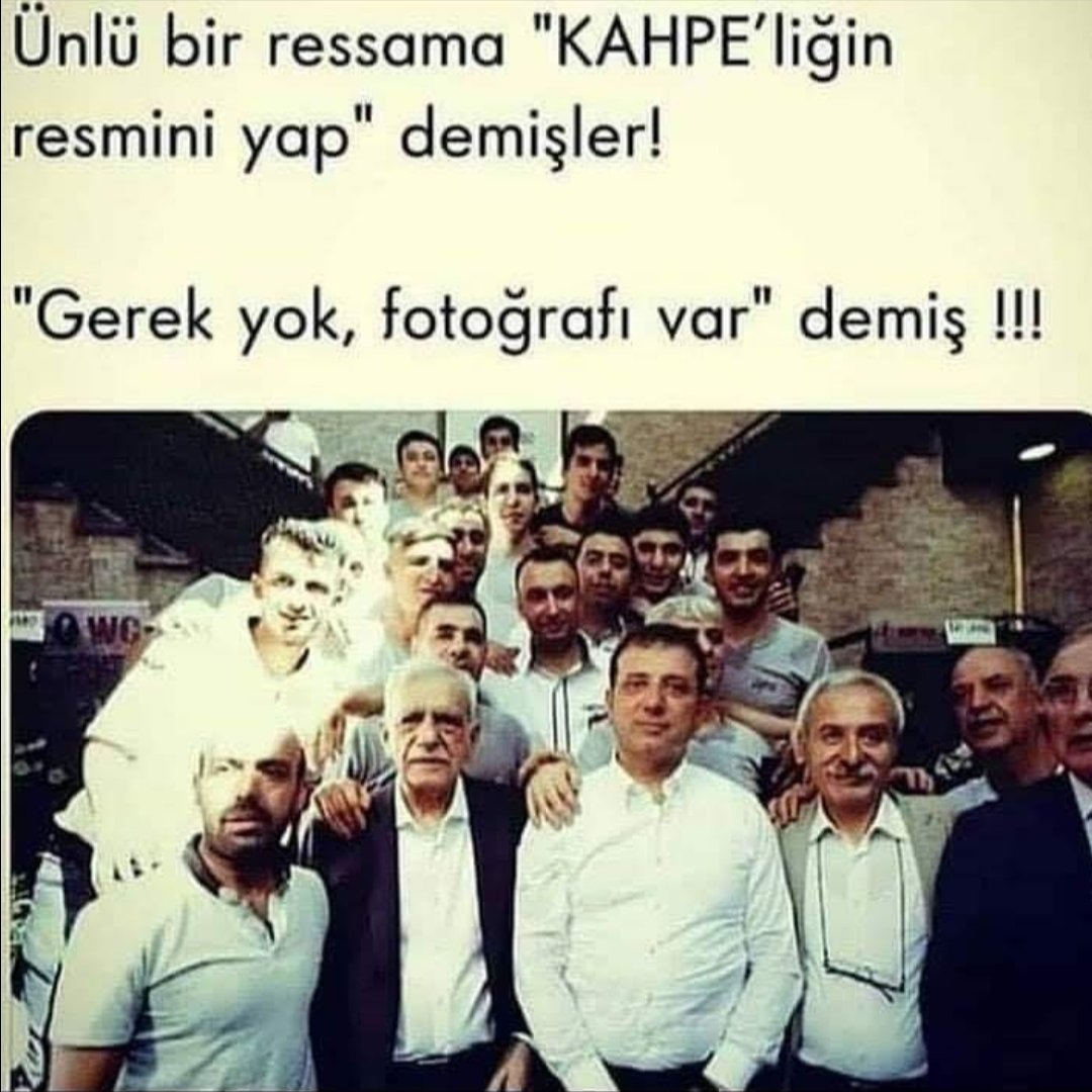 Başta ne söylediysek, sondada aynısını diyoruz maalesef. Boş, beleş bir adam imamoğlu.